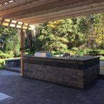 Outdoor Kitchen and Pergola